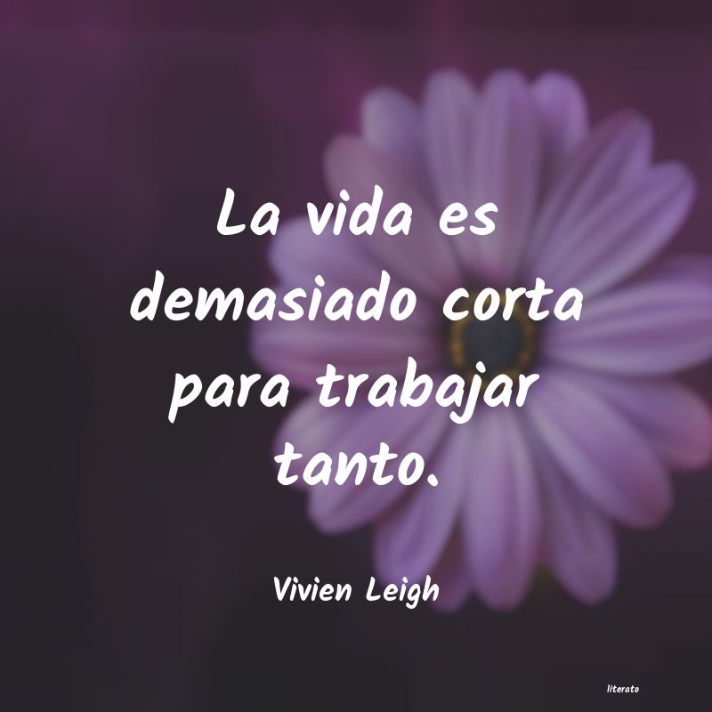 Frases de Vivien Leigh