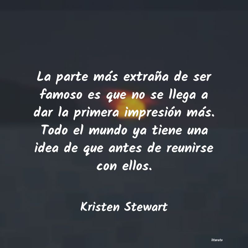 frases de Kristen Stewart