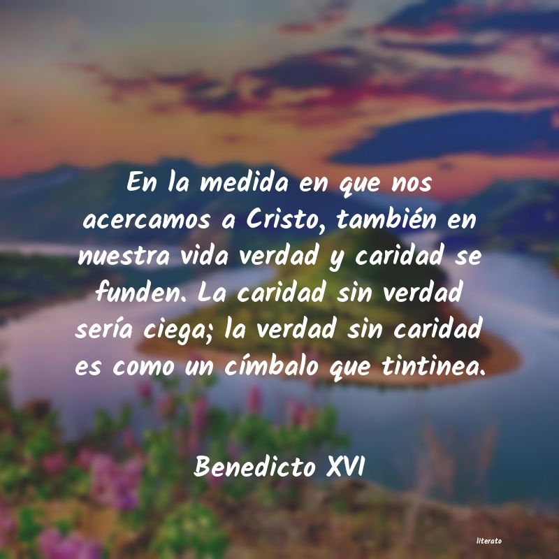 Frases de Benedicto XVI