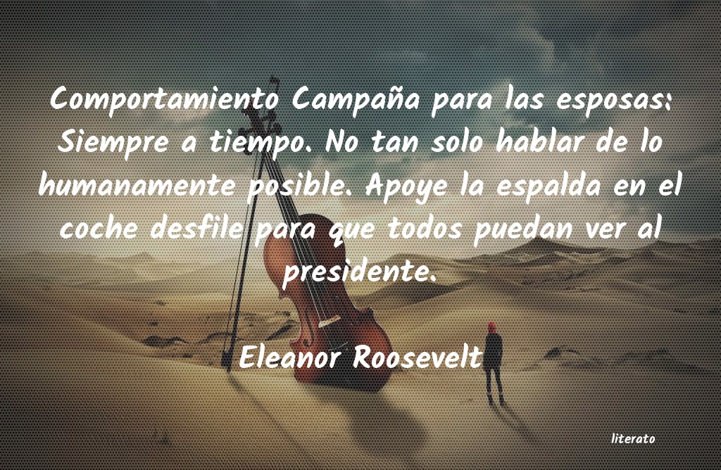 frases de Eleanor Roosevelt