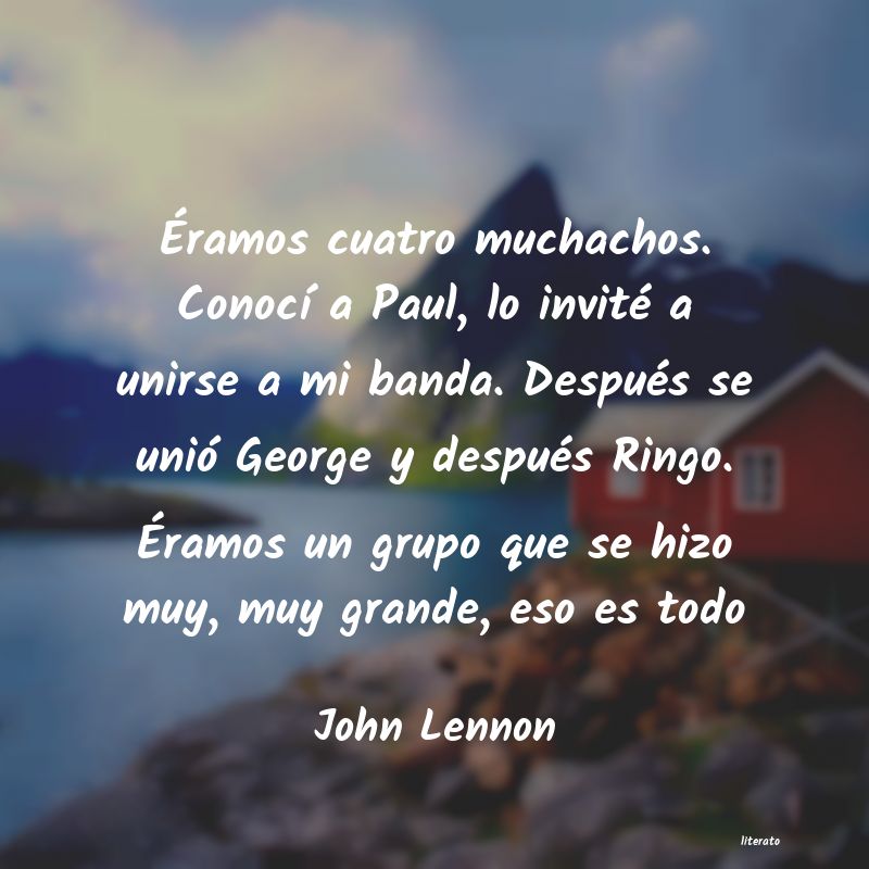 frases de John Lennon