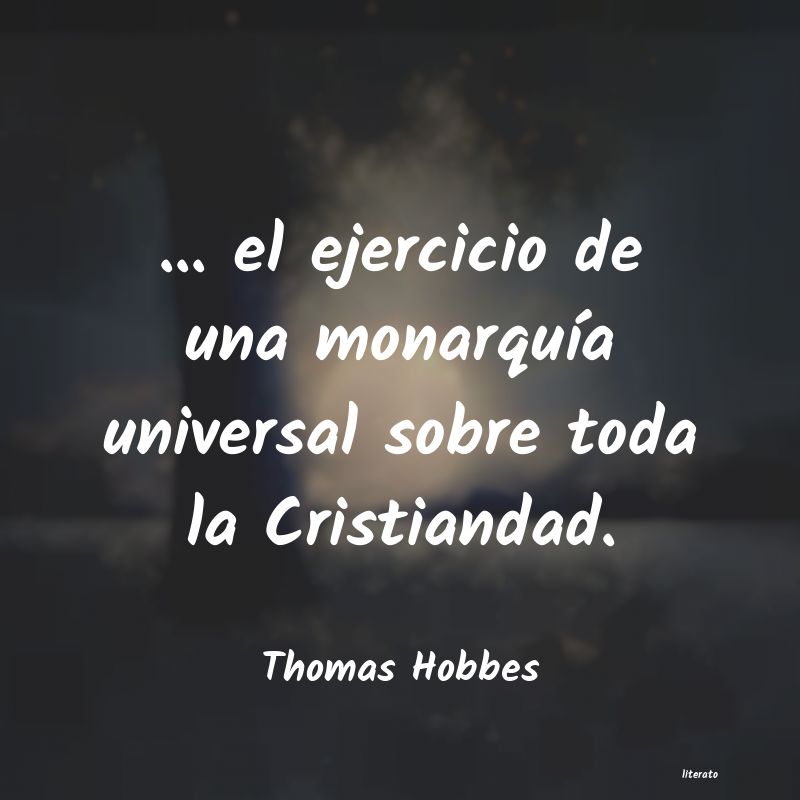 Frases de Thomas Hobbes