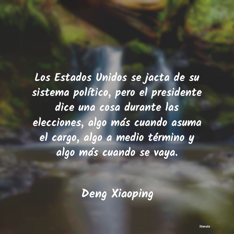 frases de Deng Xiaoping