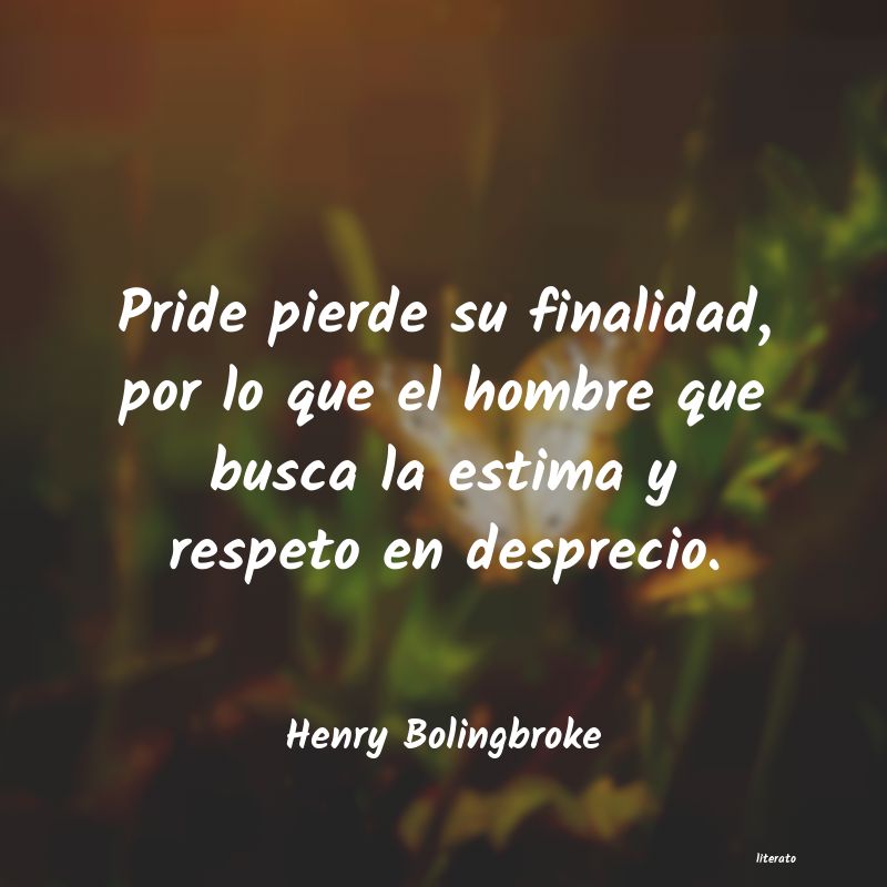 Frases de Henry Bolingbroke