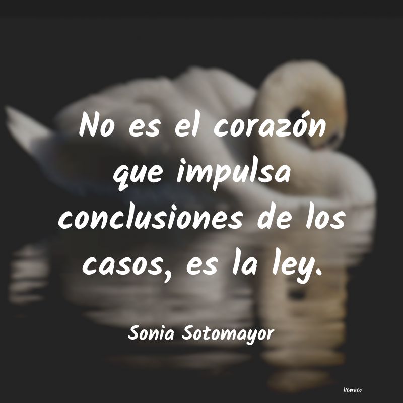 Frases de Sonia Sotomayor