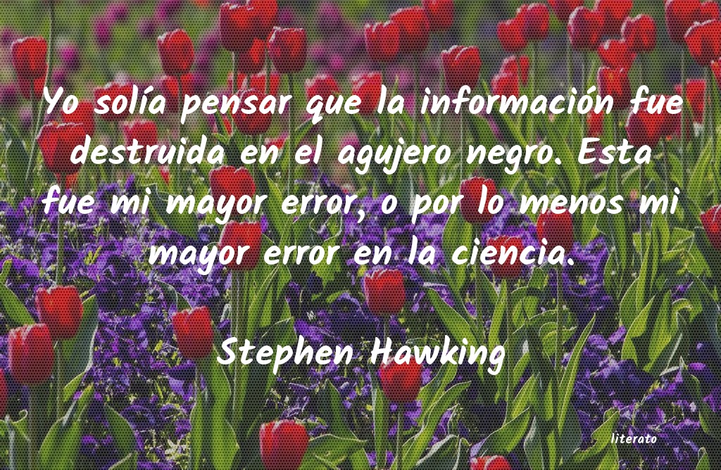 Frases de Stephen Hawking