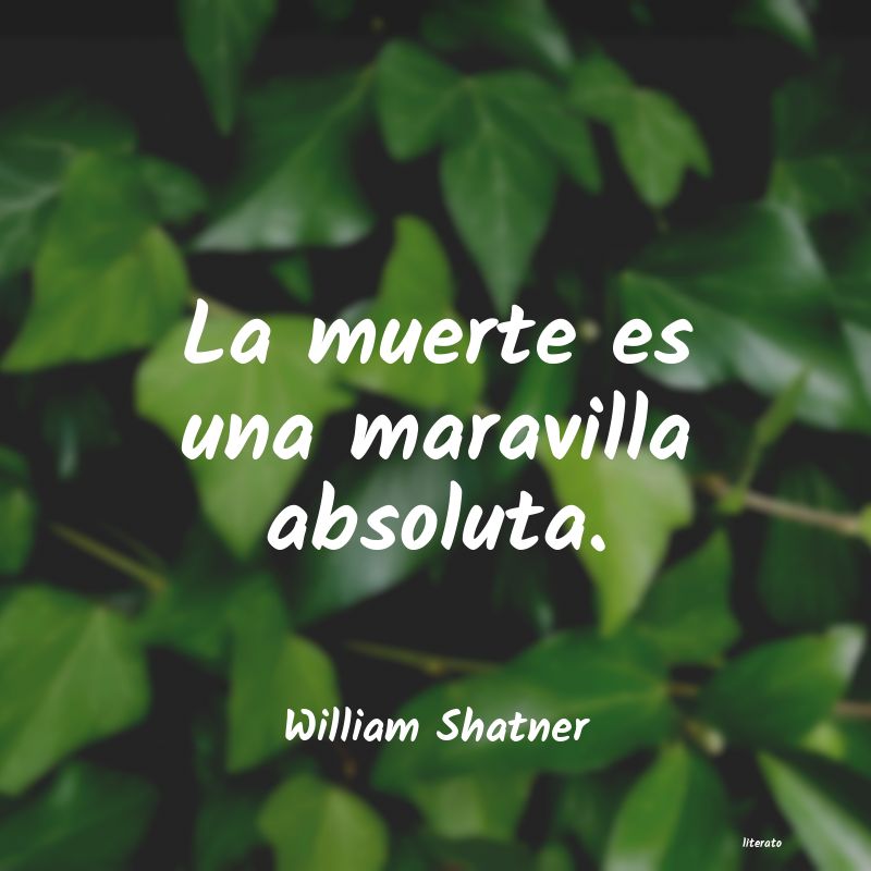 frases de William Shatner