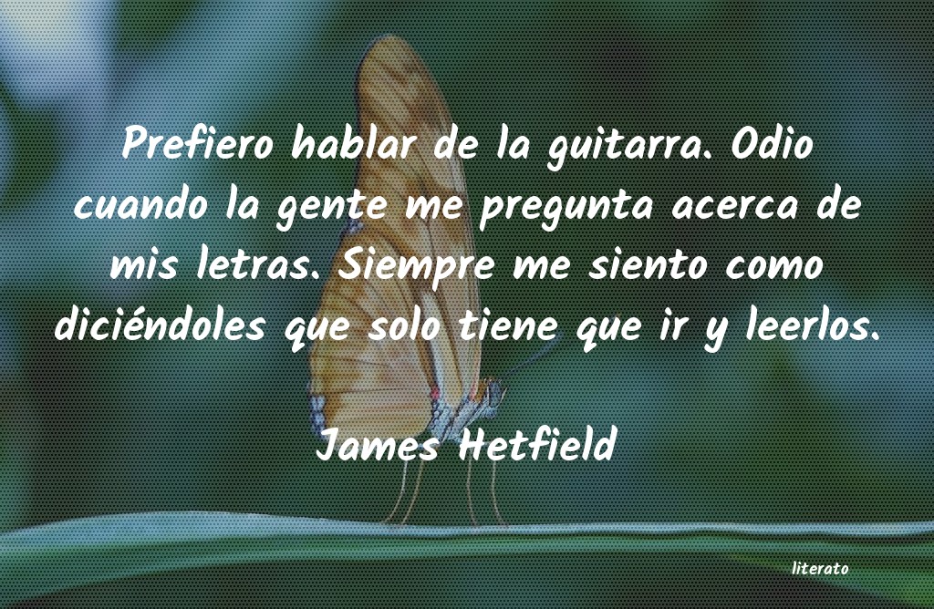 <ol class='breadcrumb' itemscope itemtype='http://schema.org/BreadcrumbList'>
<li itemprop='itemListElement'><a href='/autores/'>Autores</a></li>
<li itemprop='itemListElement'><a href='/autor/james_hetfield/'>James Hetfield</a></li>
</ol>