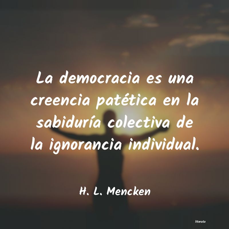 Frases de H. L. Mencken