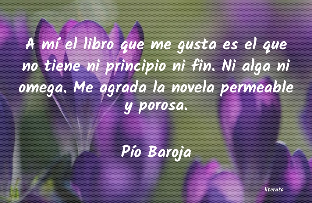 frases de PÃo Baroja