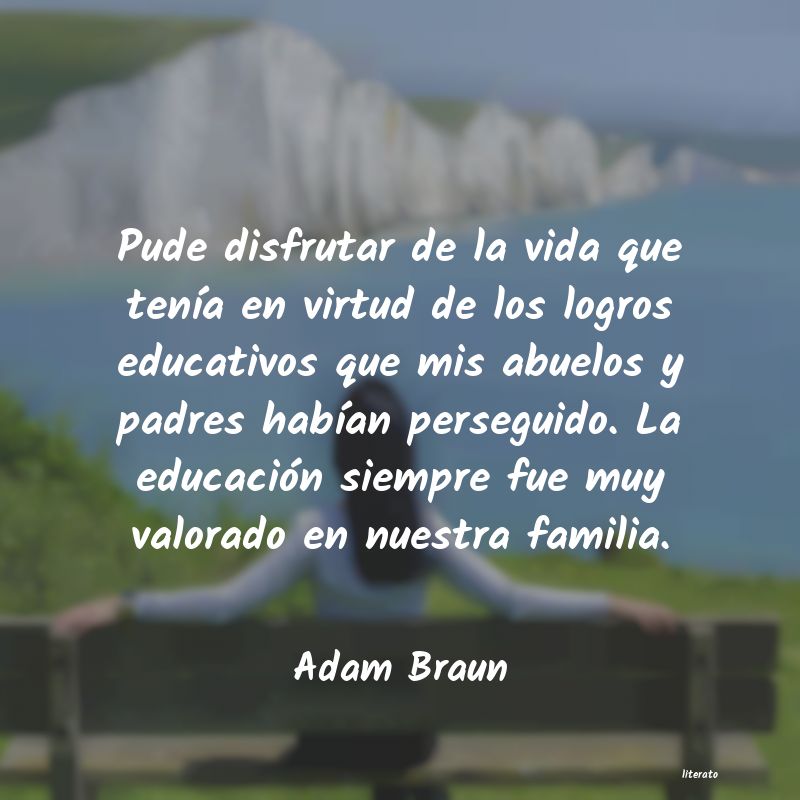 frases de Adam Braun