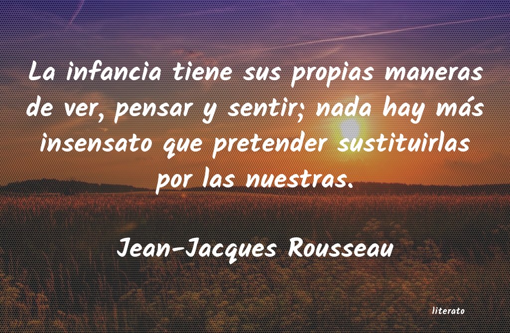 frases de Jean-Jacques Rousseau