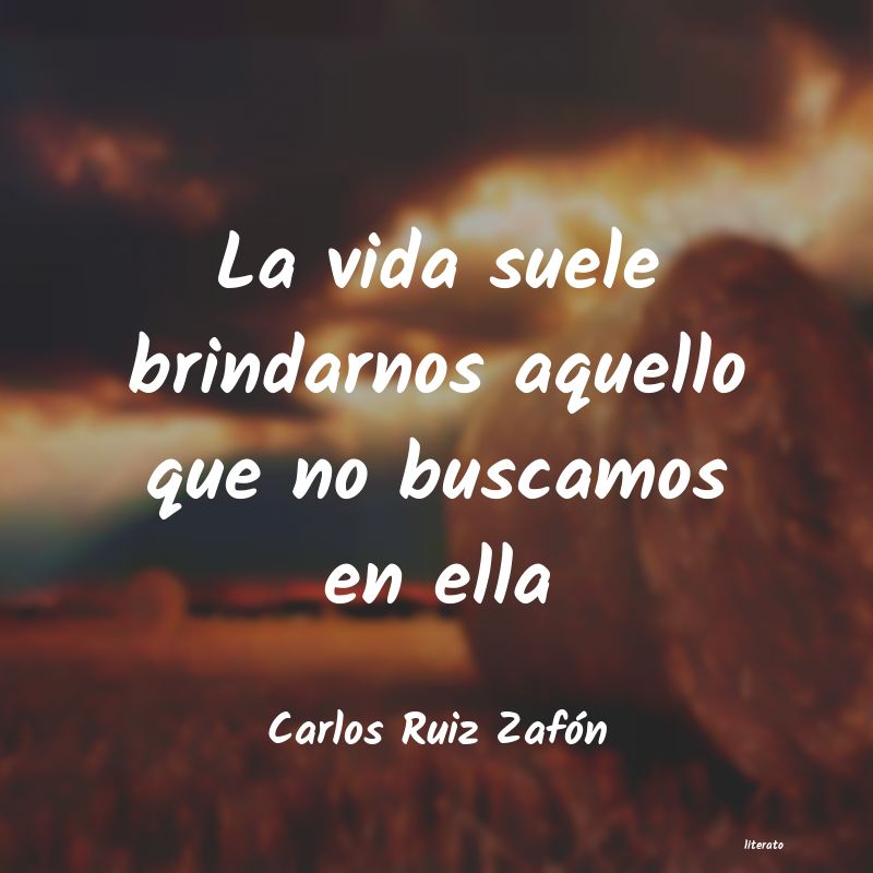 Frases de Carlos Ruiz Zafón