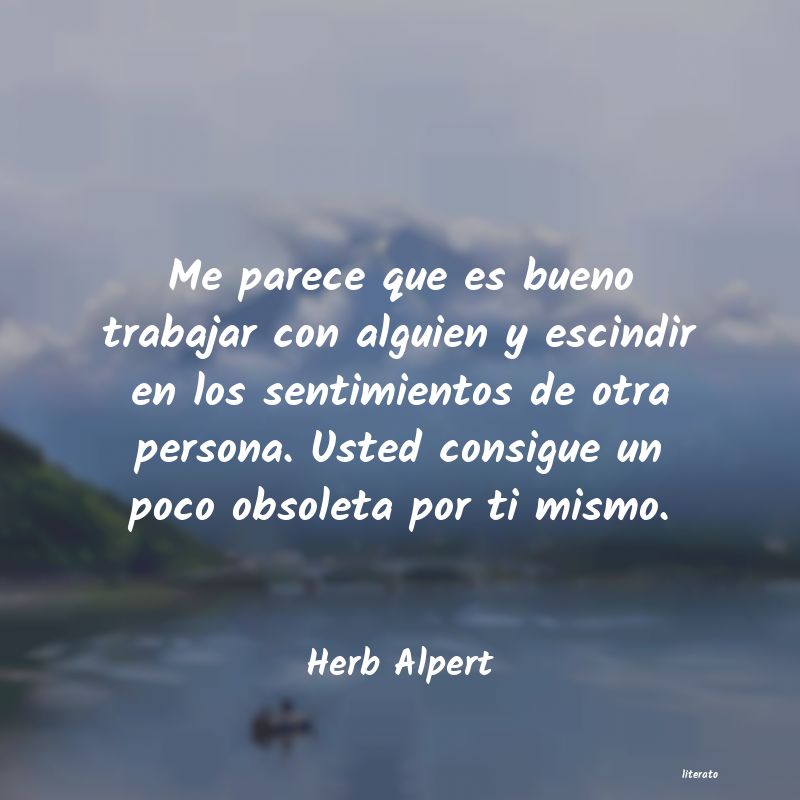 frases de Herb Alpert
