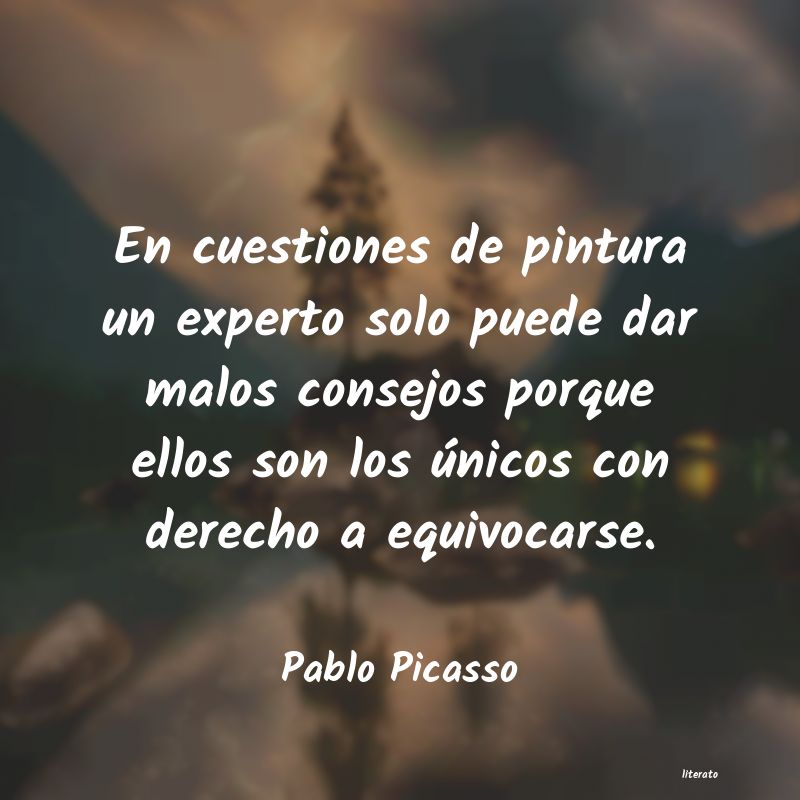 Frases de Pablo Picasso