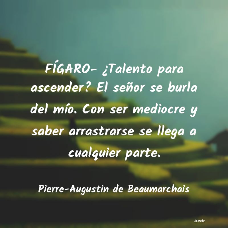 frases de Pierre-Augustin de Beaumarchais