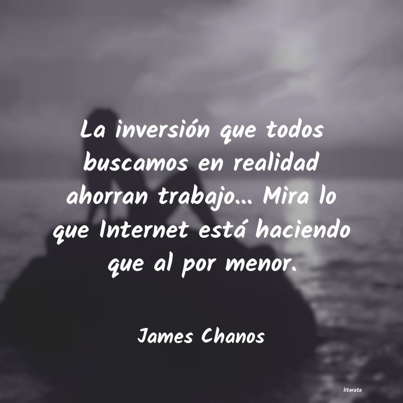 Frases de James Chanos
