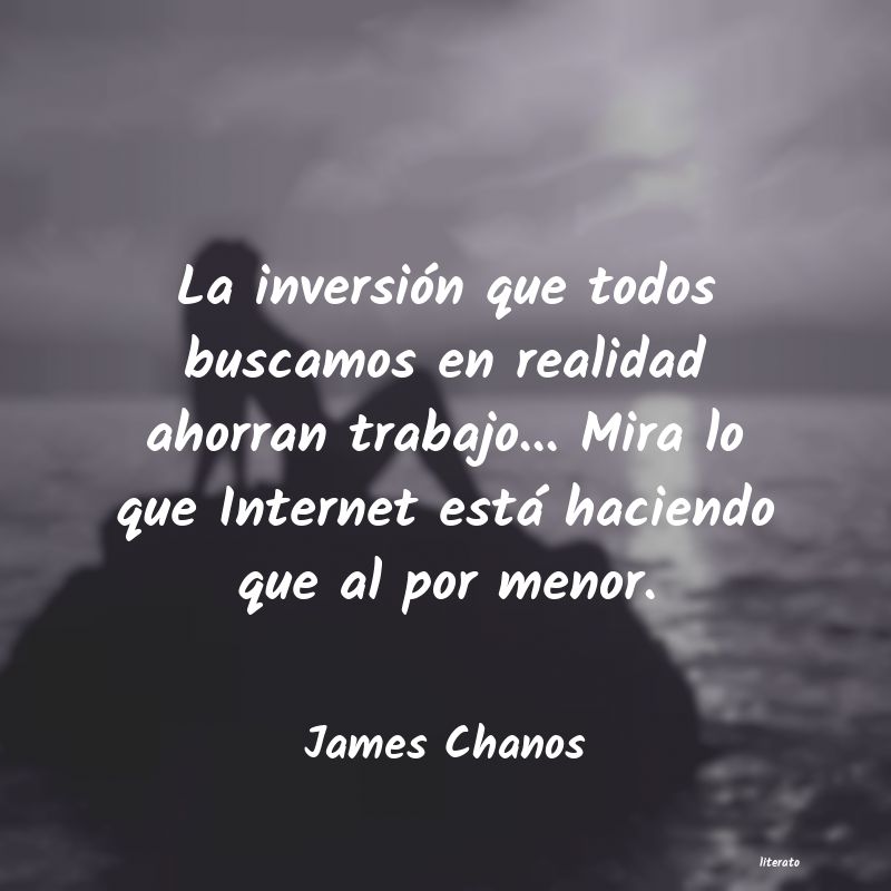 frases de James Chanos