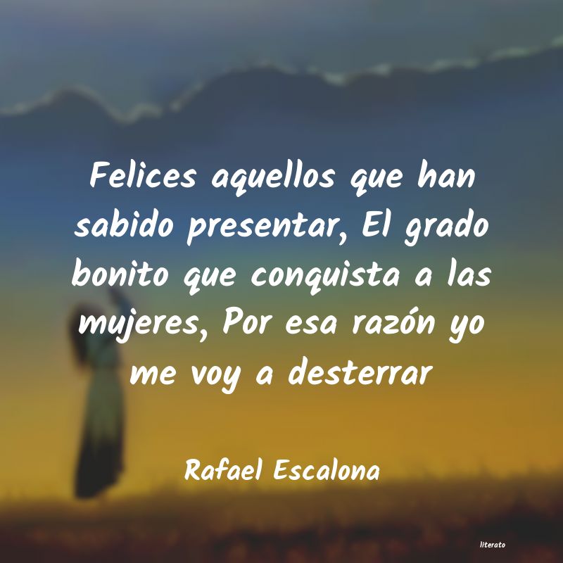 Frases de Rafael Escalona