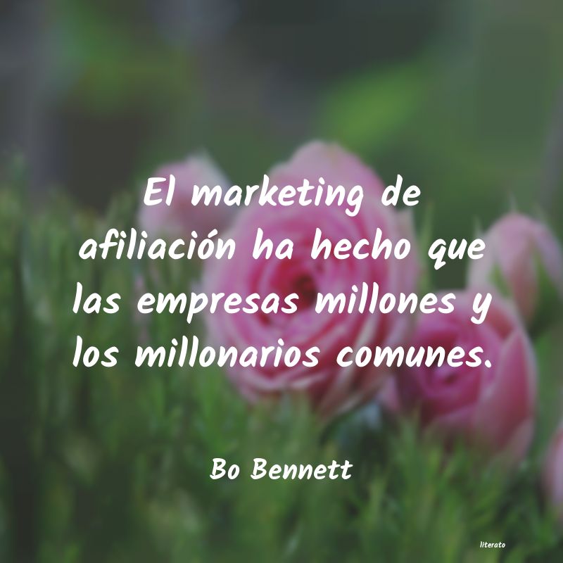 Frases de Bo Bennett