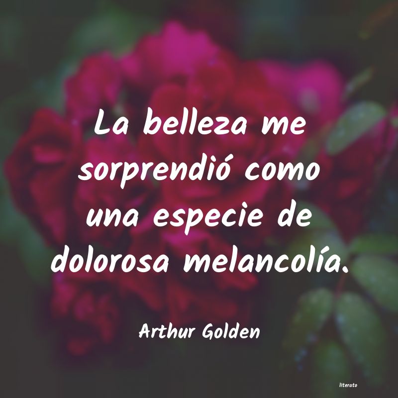 Frases de Arthur Golden