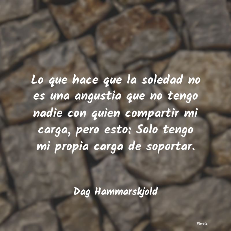 Frases de Dag Hammarskjold