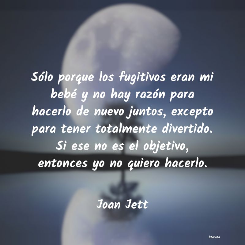 Frases de Joan Jett