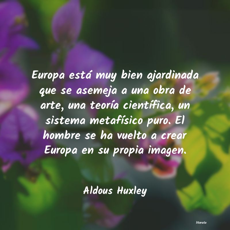 frases de Aldous Huxley