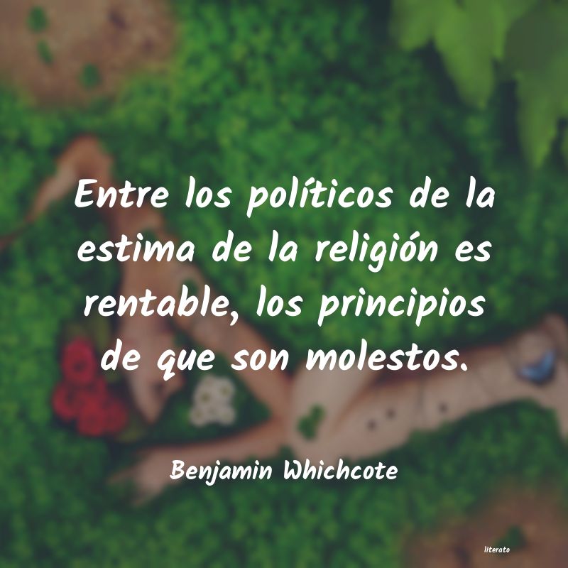 Frases de Benjamin Whichcote