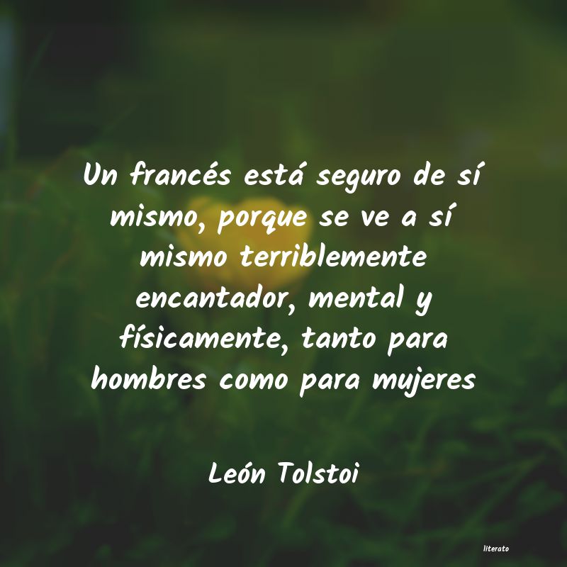 Frases de León Tolstoi