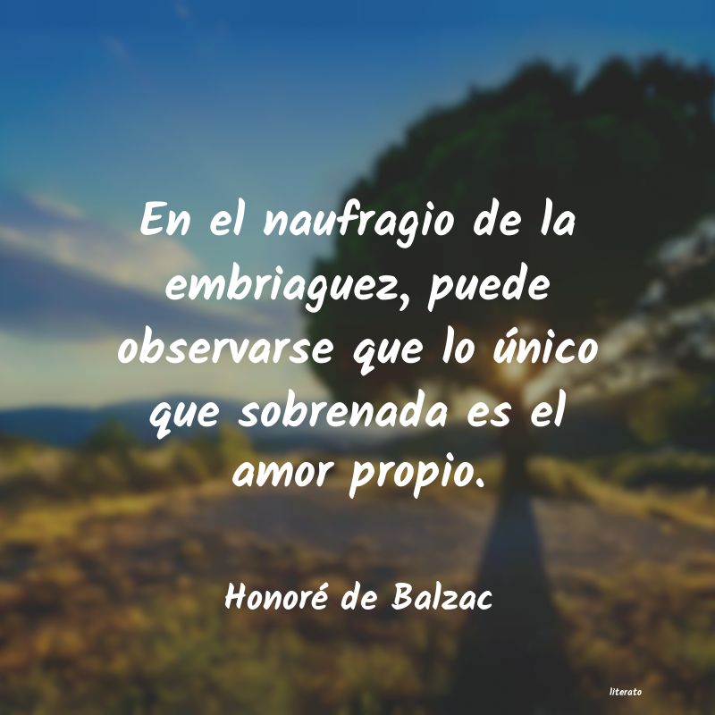 Frases de Honoré de Balzac