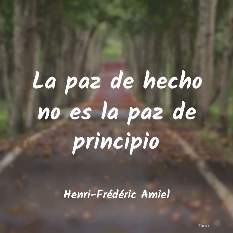 Frases de Henri-Frédéric Amiel