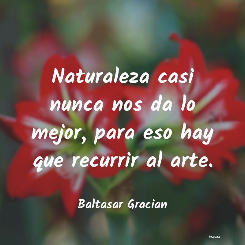 Frases de Baltasar Gracian