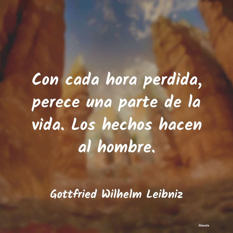 frases de Gottfried Wilhelm Leibniz
