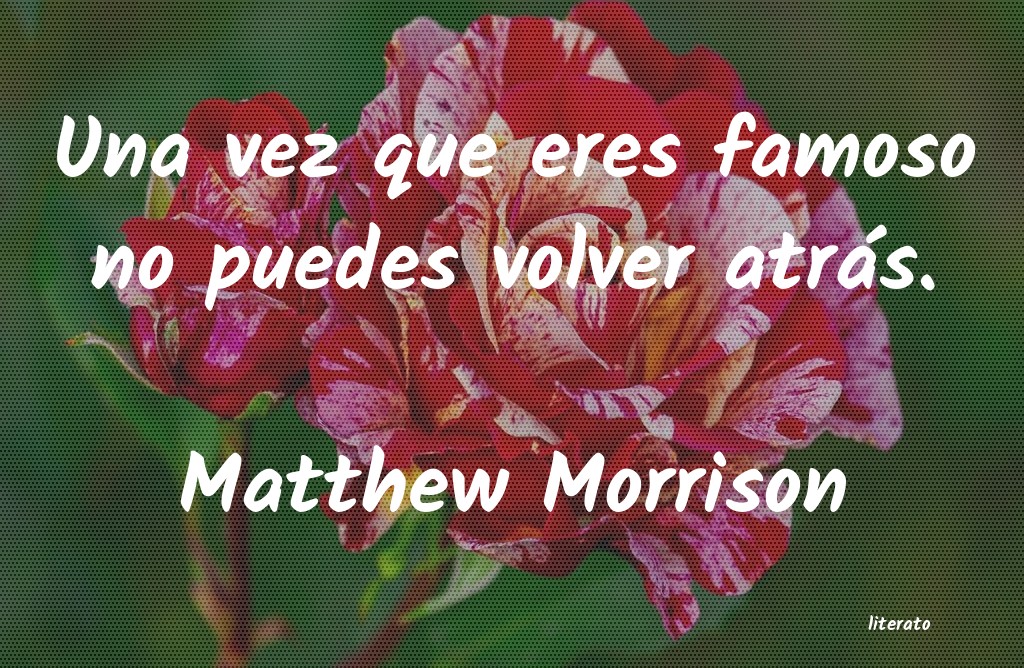 Frases de Matthew Morrison