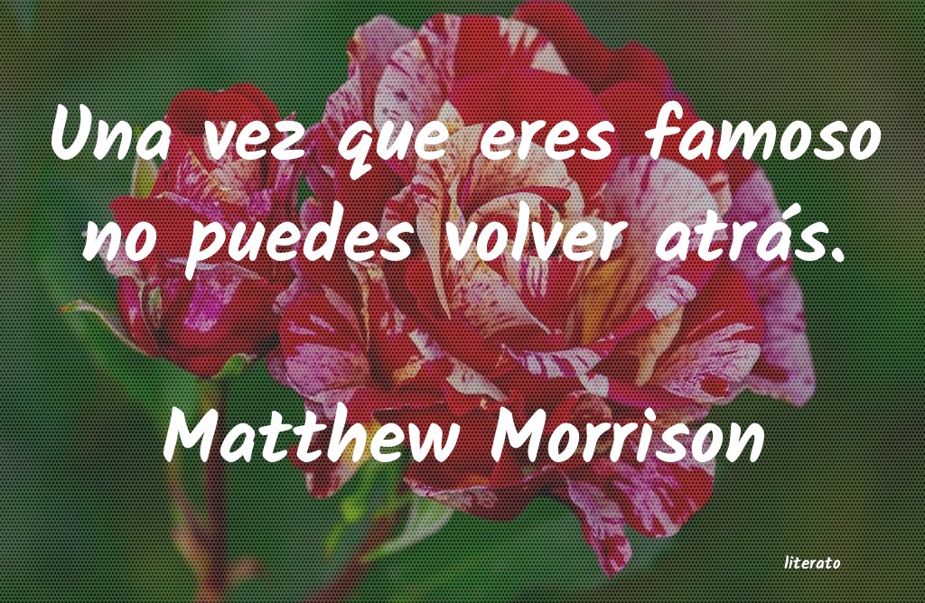 frases de Matthew Morrison