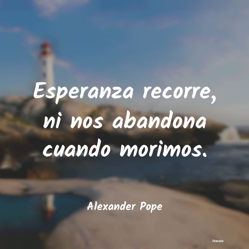 Frases de Alexander Pope