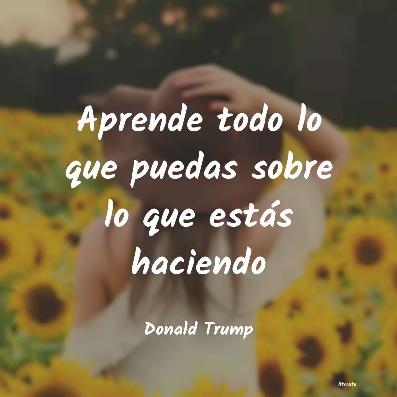 frases de Donald Trump