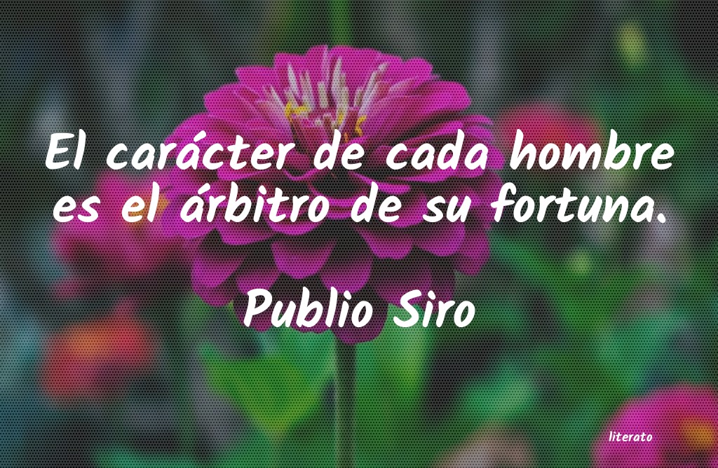 Frases de Publio Siro