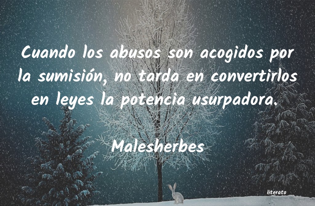 Frases de Malesherbes