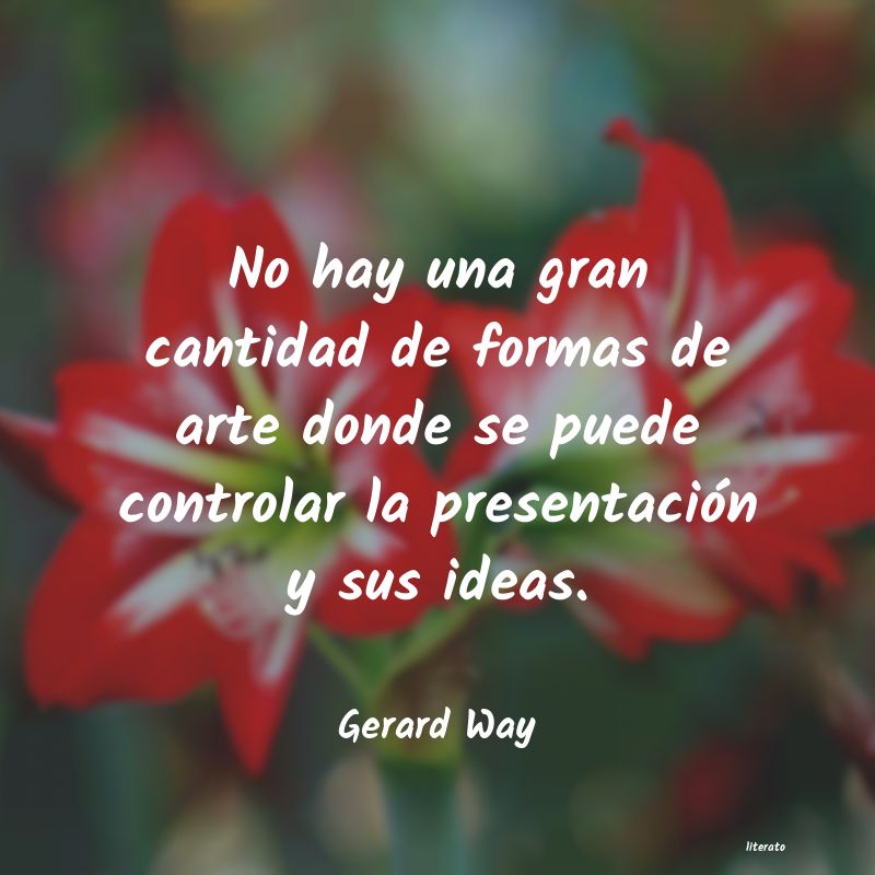 frases de Gerard Way