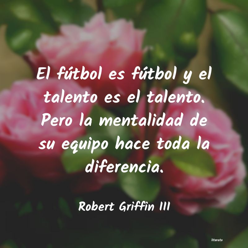 frases de Robert Griffin III