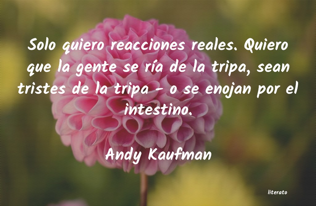 Frases de Andy Kaufman