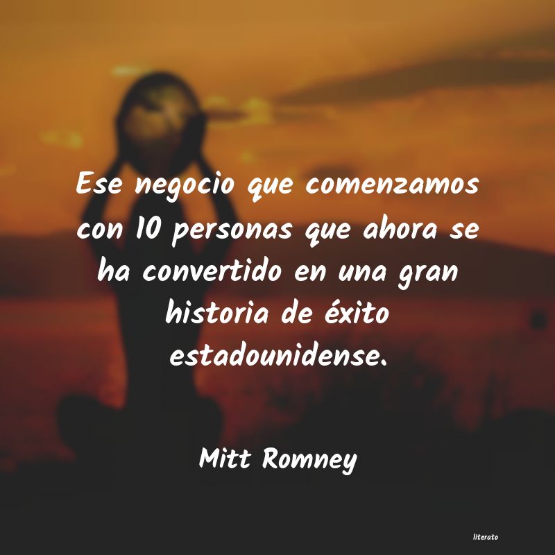 frases de Mitt Romney