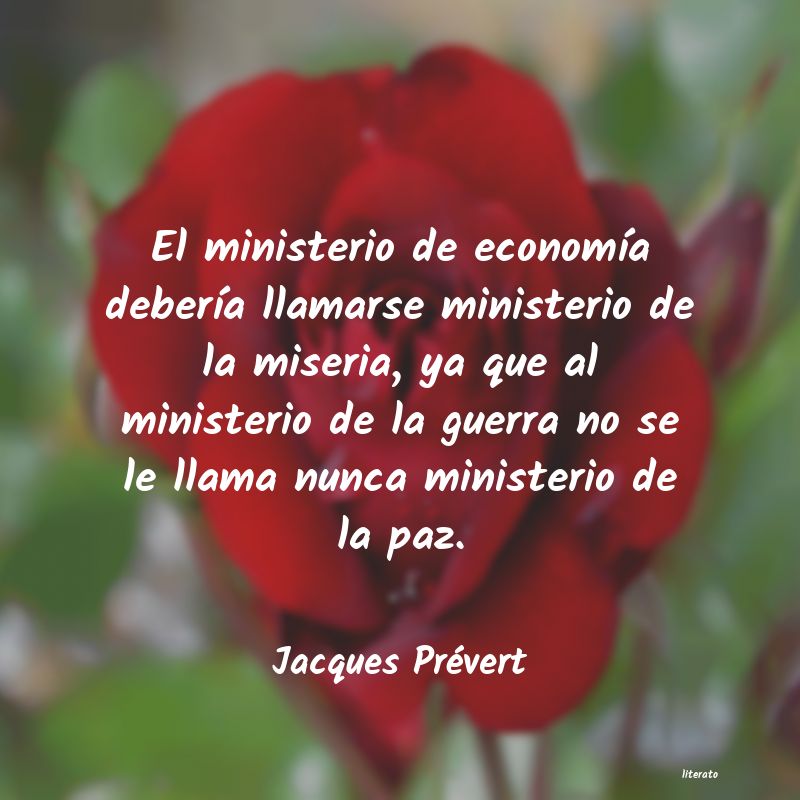 Frases de Jacques Prévert