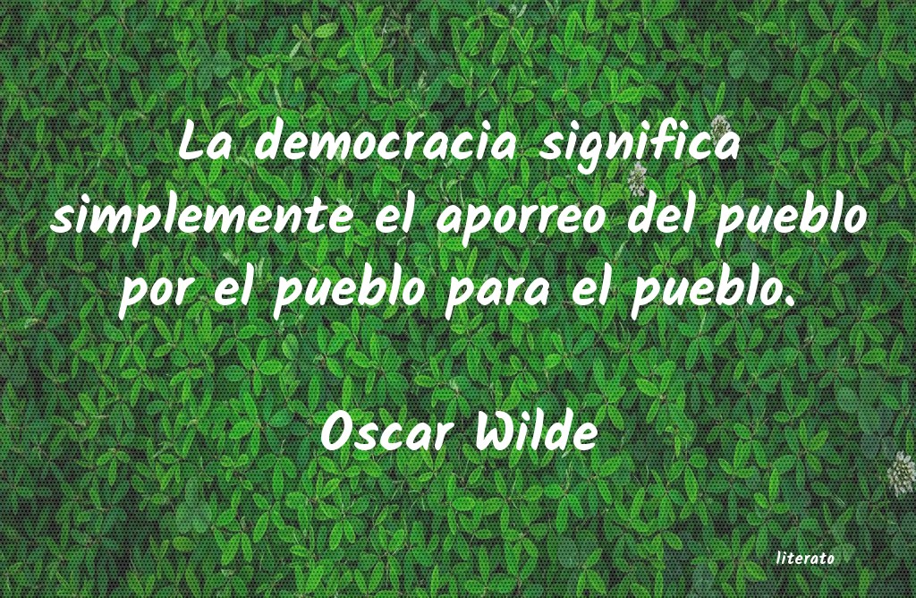 frases de Oscar Wilde