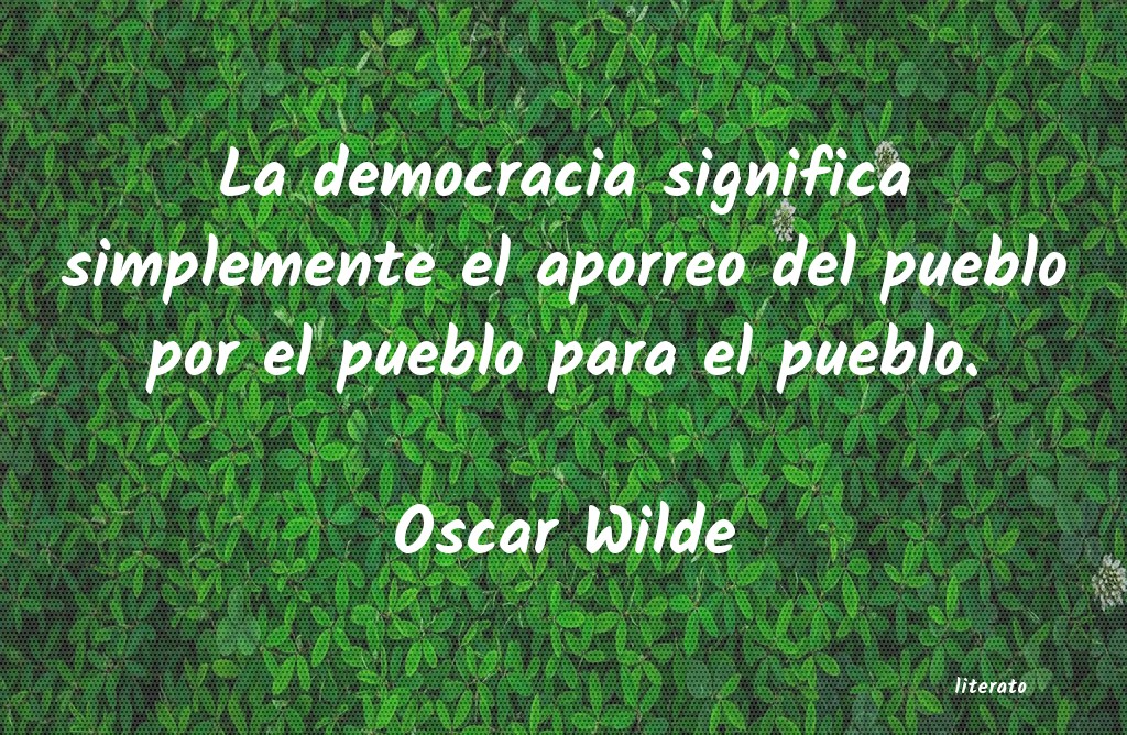 Frases de Oscar Wilde