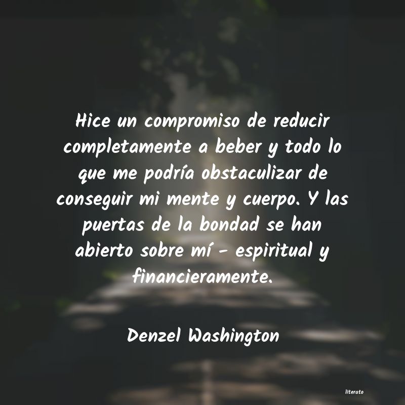 frases de Denzel Washington