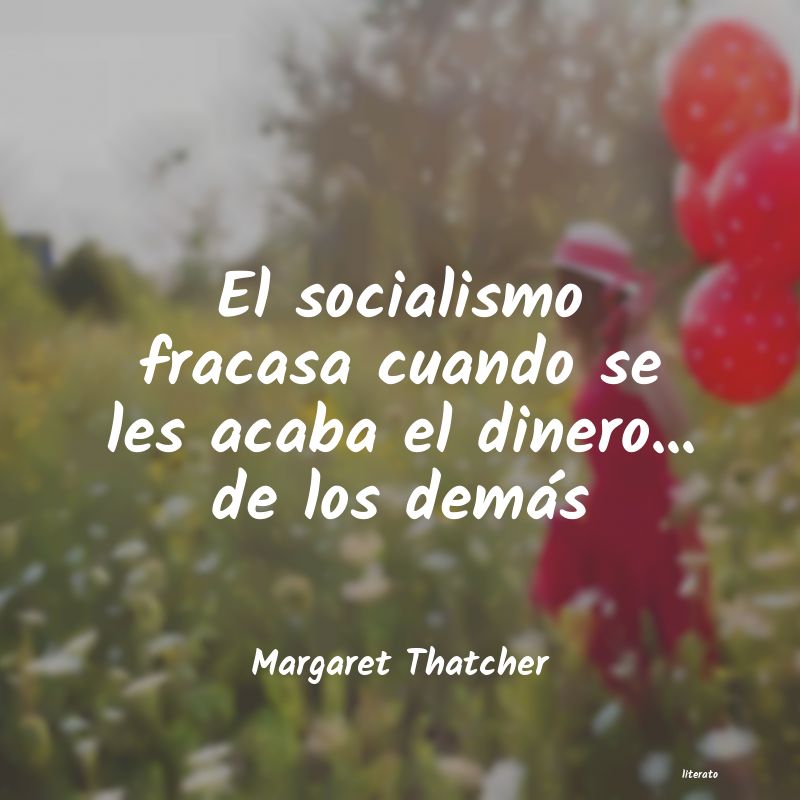 frases de Margaret Thatcher