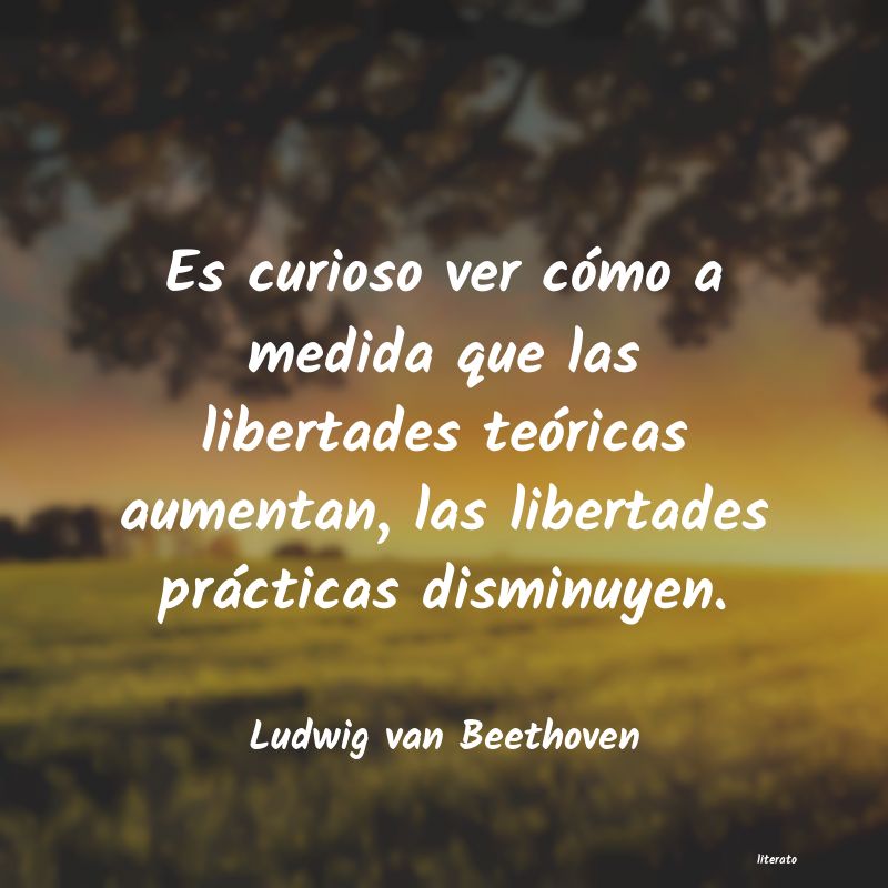 frases de Ludwig van Beethoven